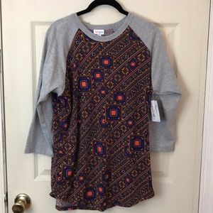 LuLaRoe randy tee size large